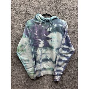 Champion Reverse Weave Tie-Dye Long‎ Sleeve Hoodie Sweatshirt Mens Small